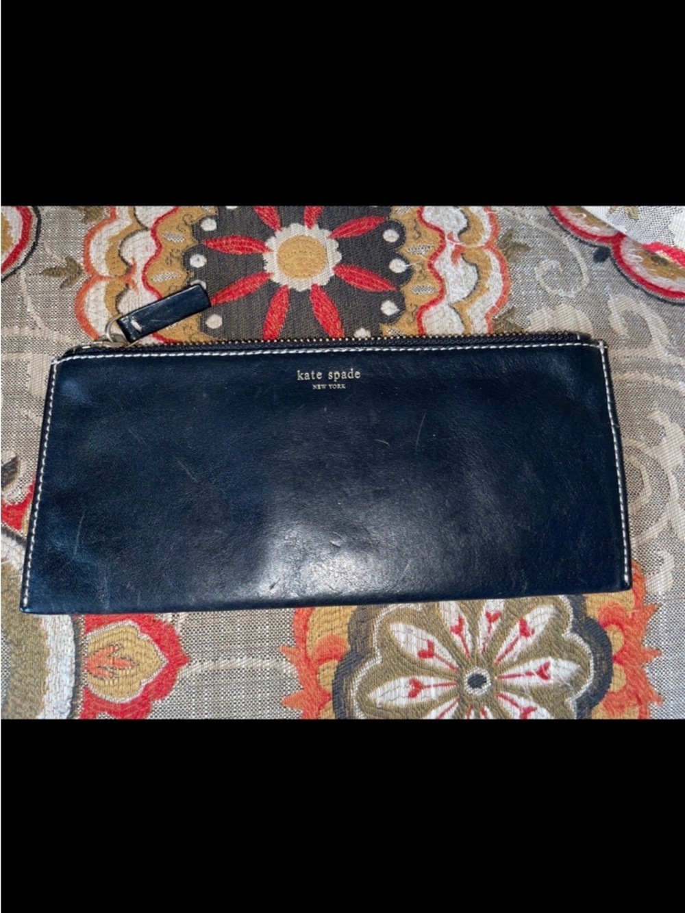 Kate Spade black clutch / wristlet / wallet